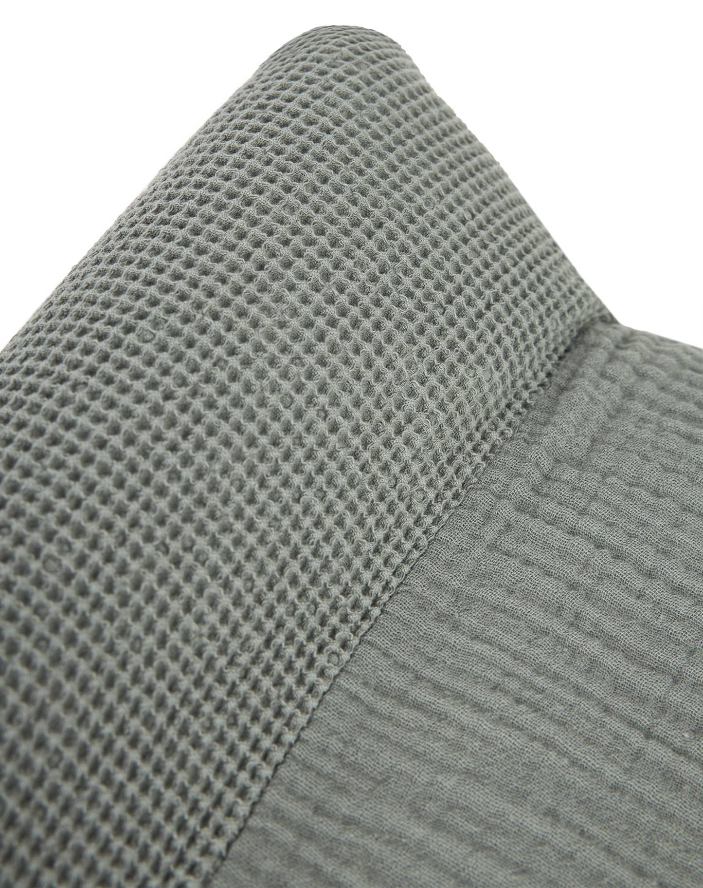Matelas à langer imperméable et housse Wabi-Sabi en coton lavé