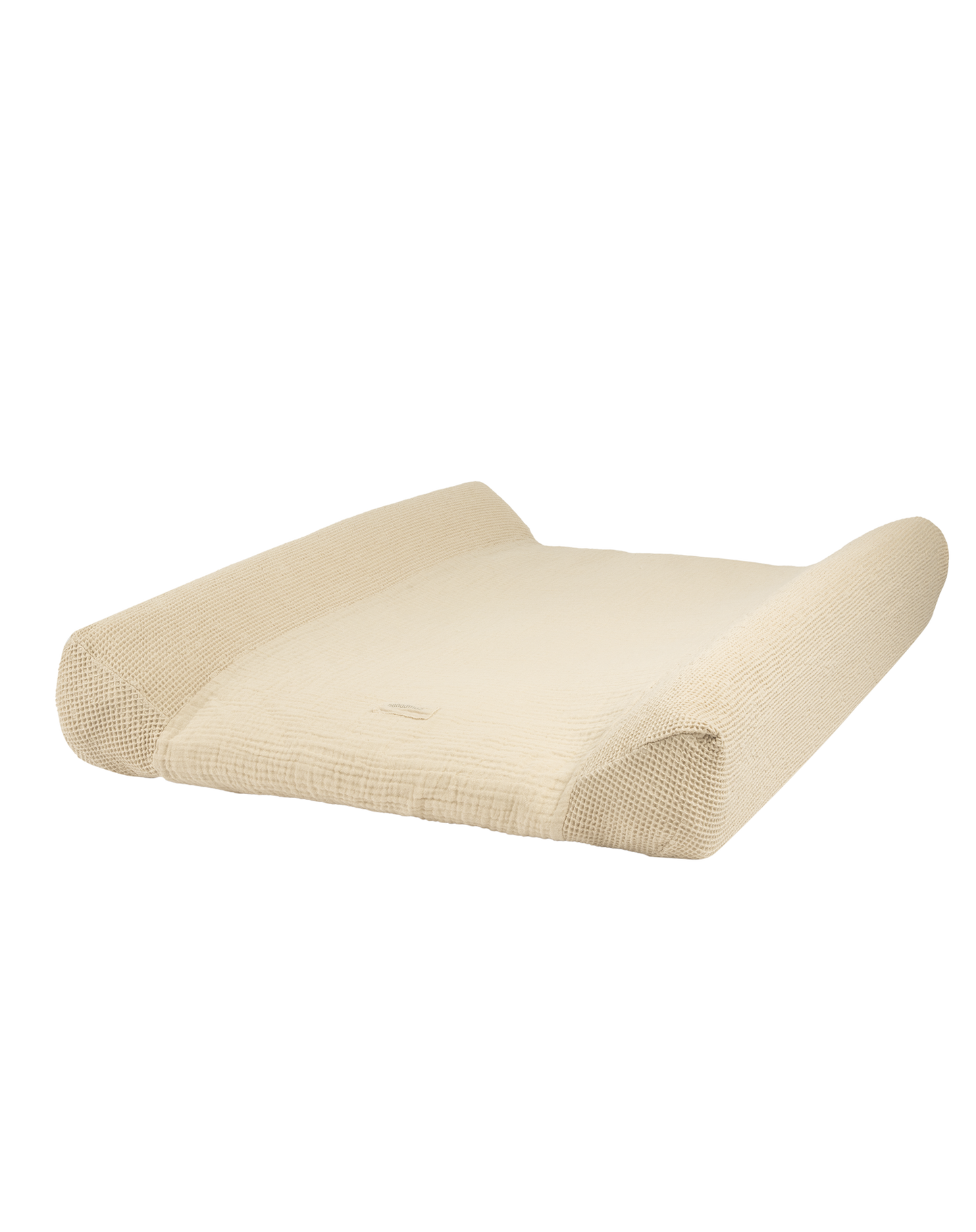 Matelas à langer imperméable et housse Wabi-Sabi en coton lavé