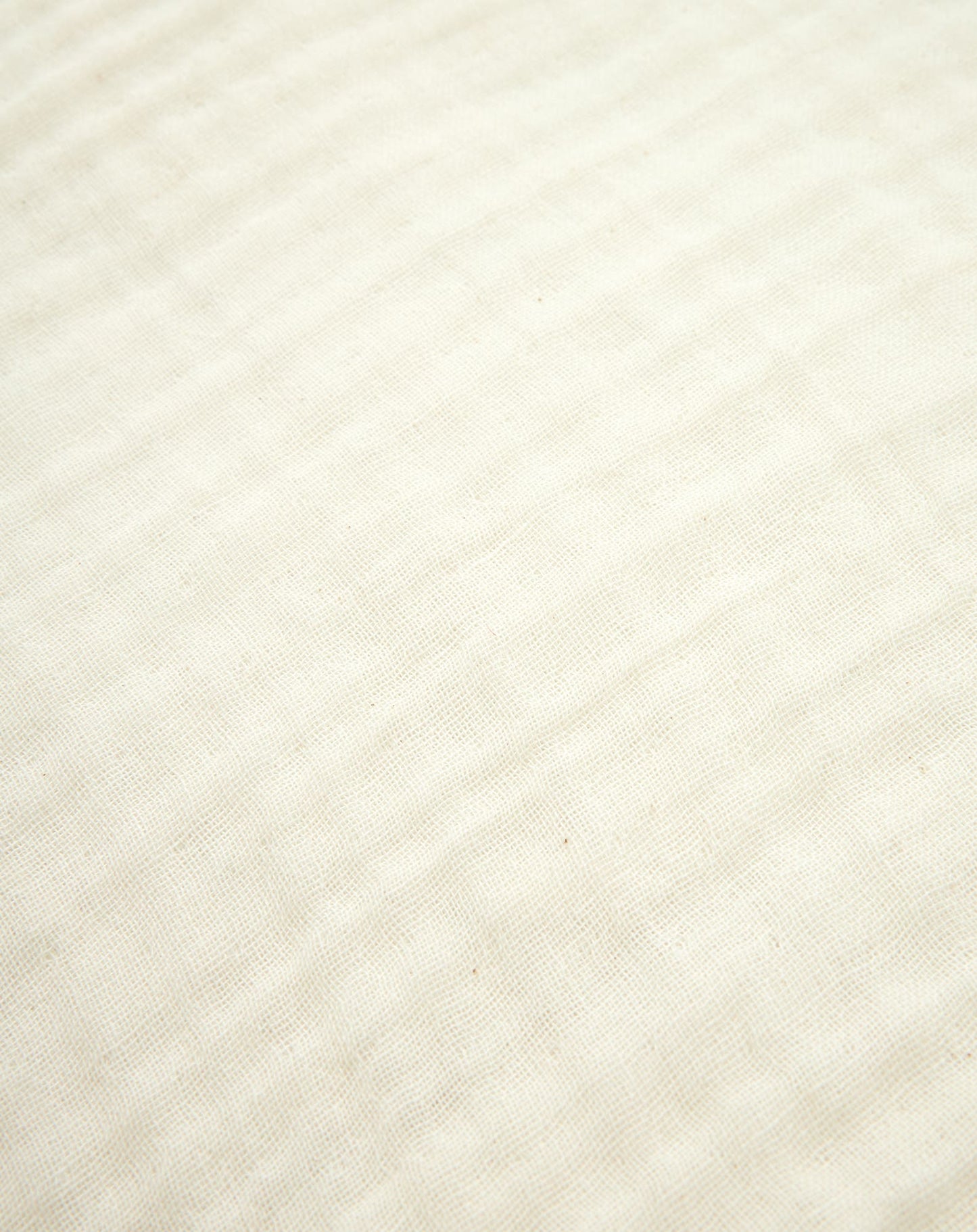 Wabi-Sabi baby fitted sheet in washed cotton double gauze