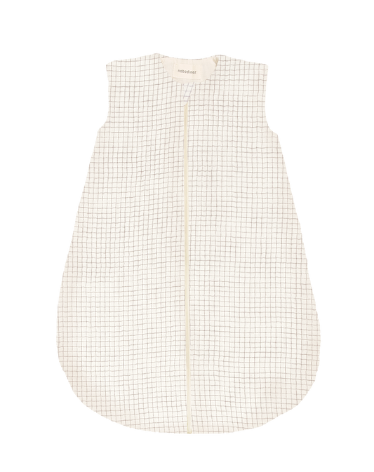 Fluffy mid-warm sleeping bag 0-6 m