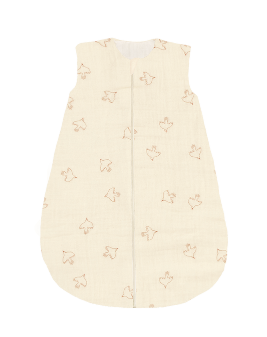 Fluffy mid-warm sleeping bag 6-18 m