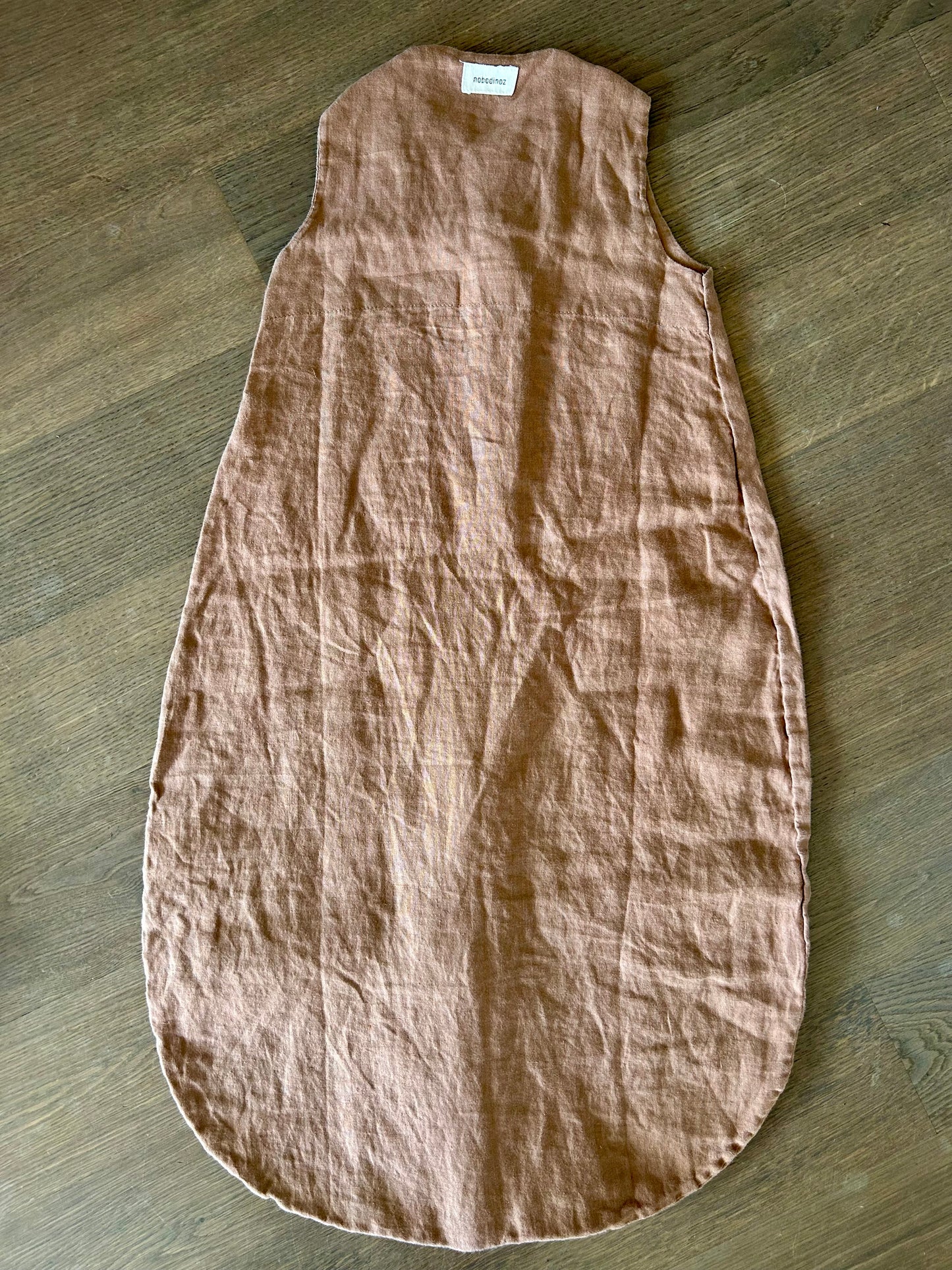 Gigoteuse légère L1N0 en lin français Noisette