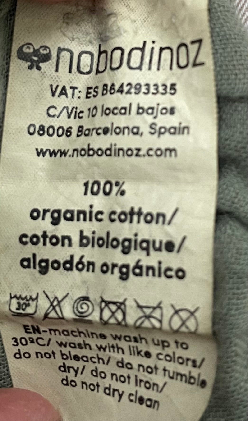 Drap housse pour couffin en gaze de coton lavée Wabi-sabi