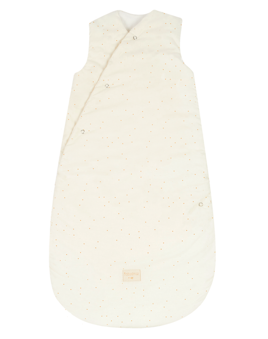 SNOWY WARM SLEEPING BAG 6-18 M HONEY SWEET DOTS NATURAL