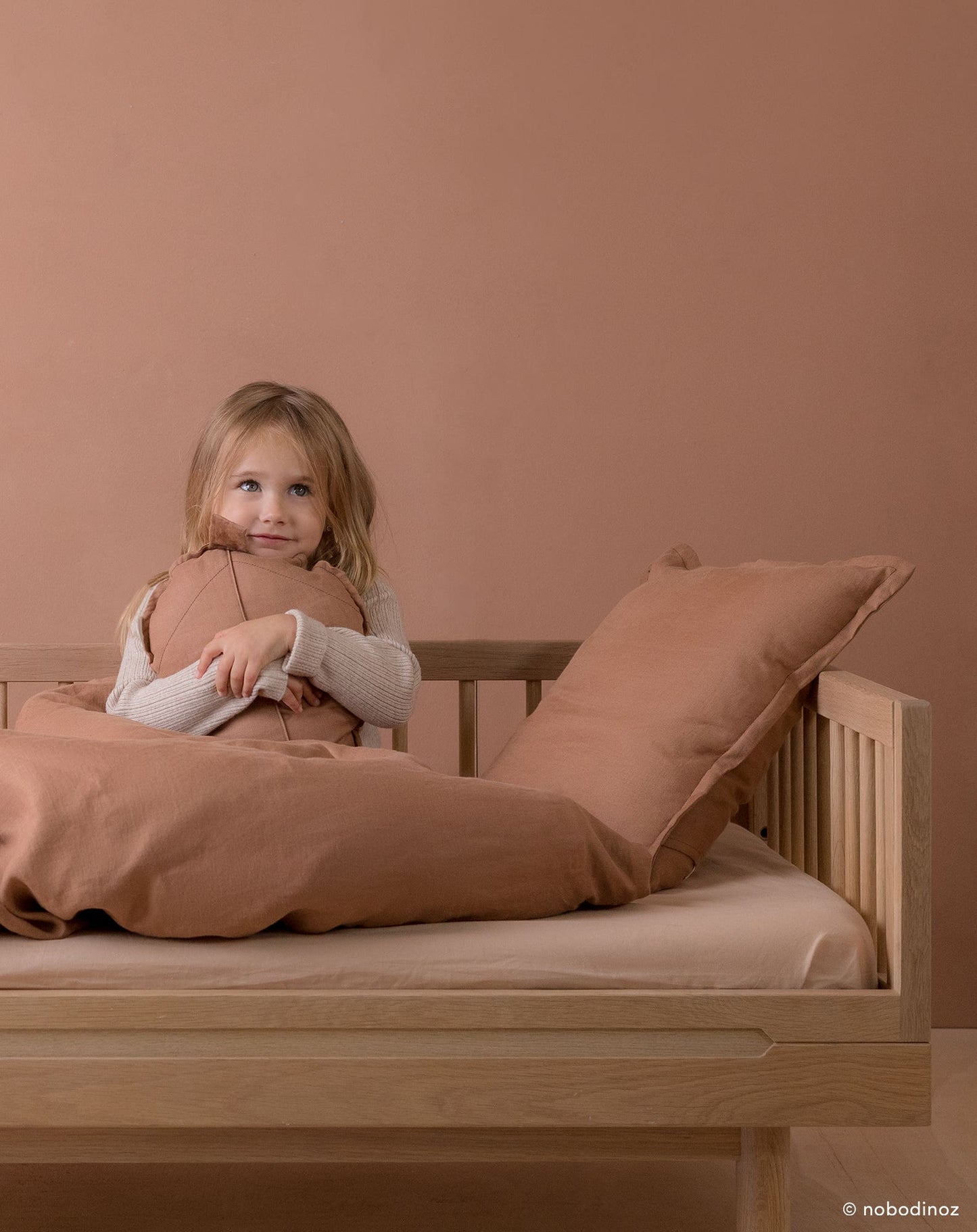Housse de couette berceau Lin français