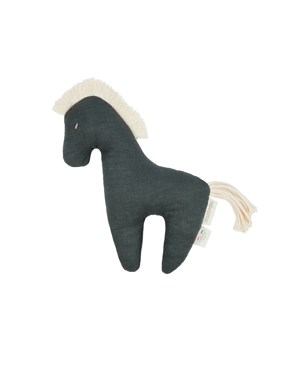 Hochet Lin français poney