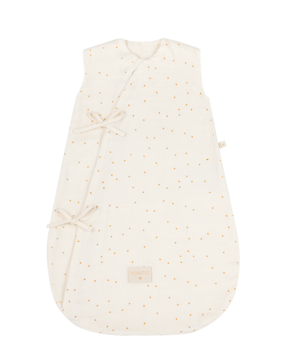 New DREAMY SLEEPING BAG 0-6 M HONEY SWEET DOTS NATURAL