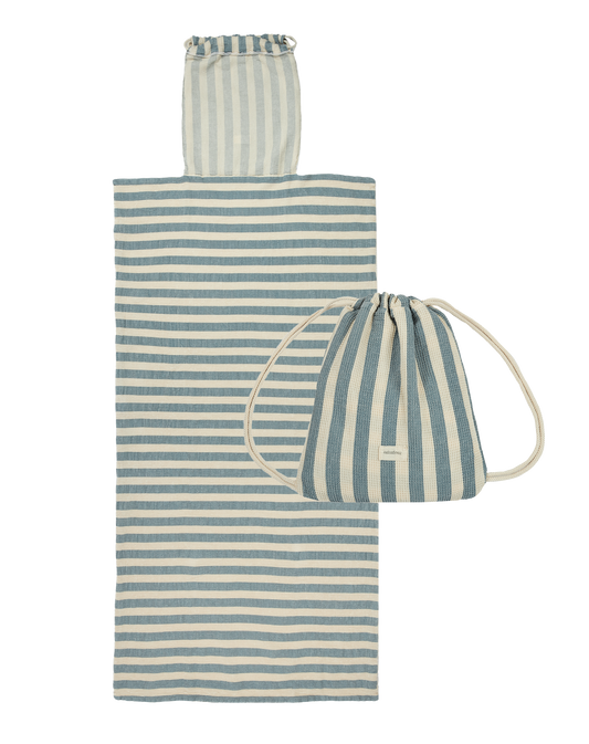 Conjunto de toalla y bolsa de playa de Portofino 