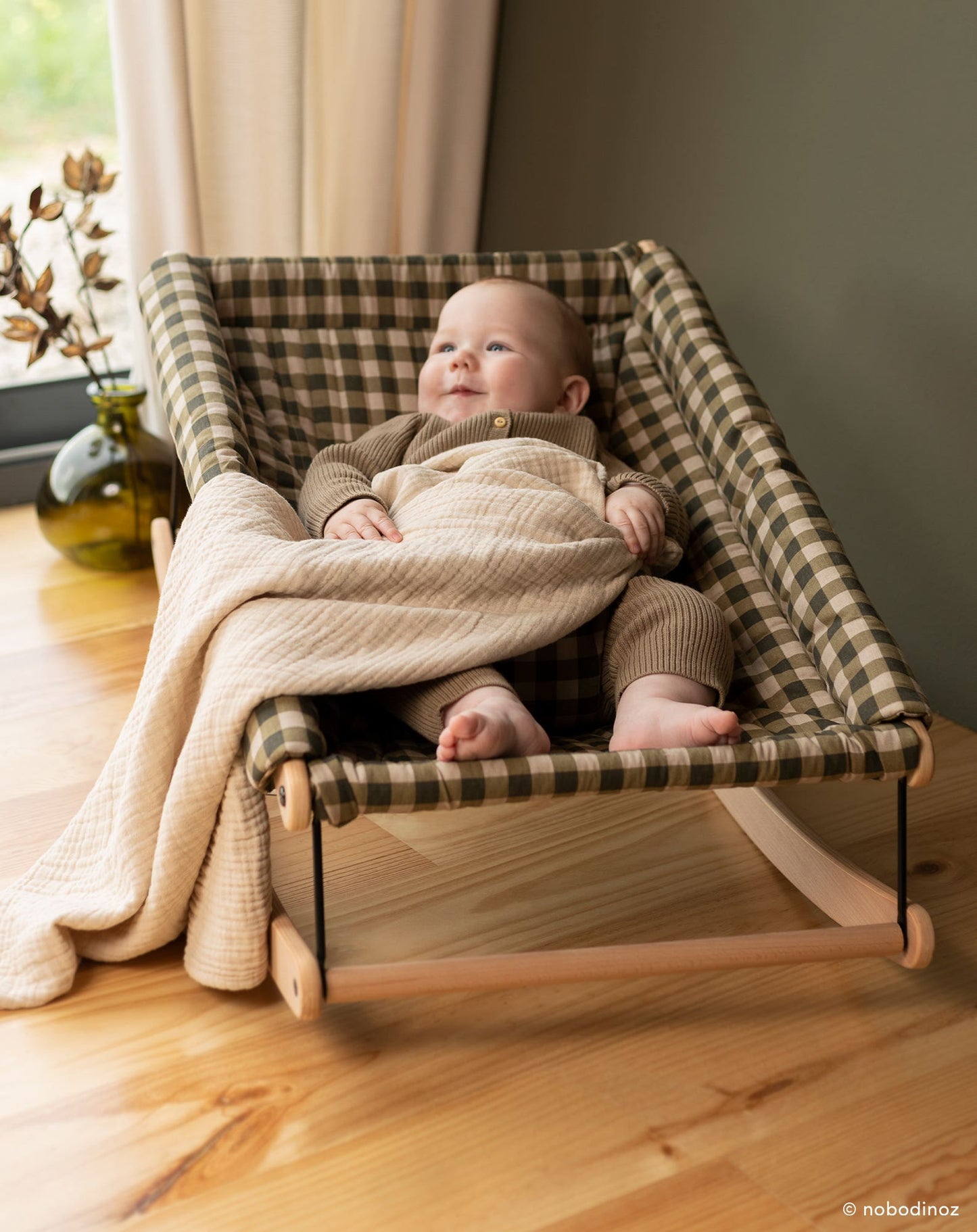 Housse de transat bébé Growing Green