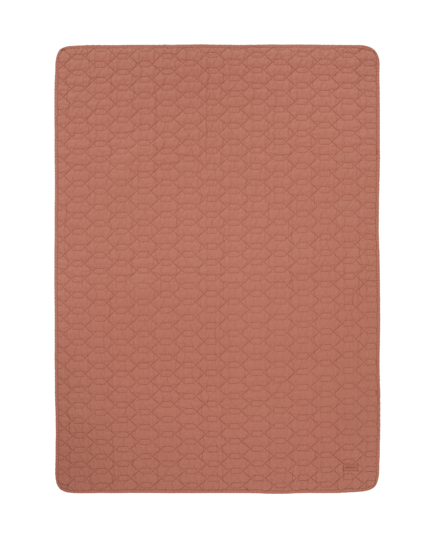 Couverture Wabi-Sabi matelassée en coton lavé