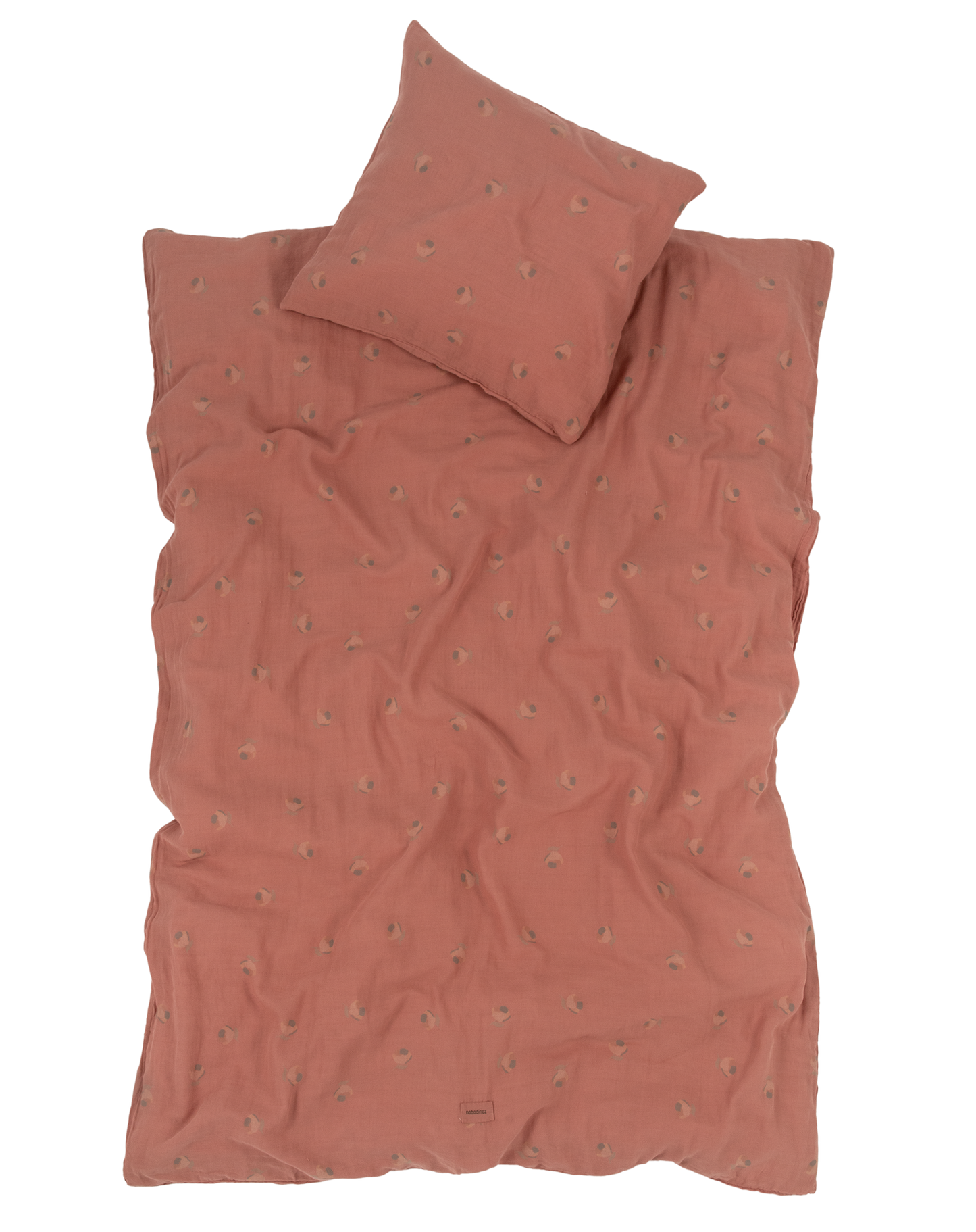 Juego de cama para bebé Wabi-Sabi en gasa doble de algodón lavado 