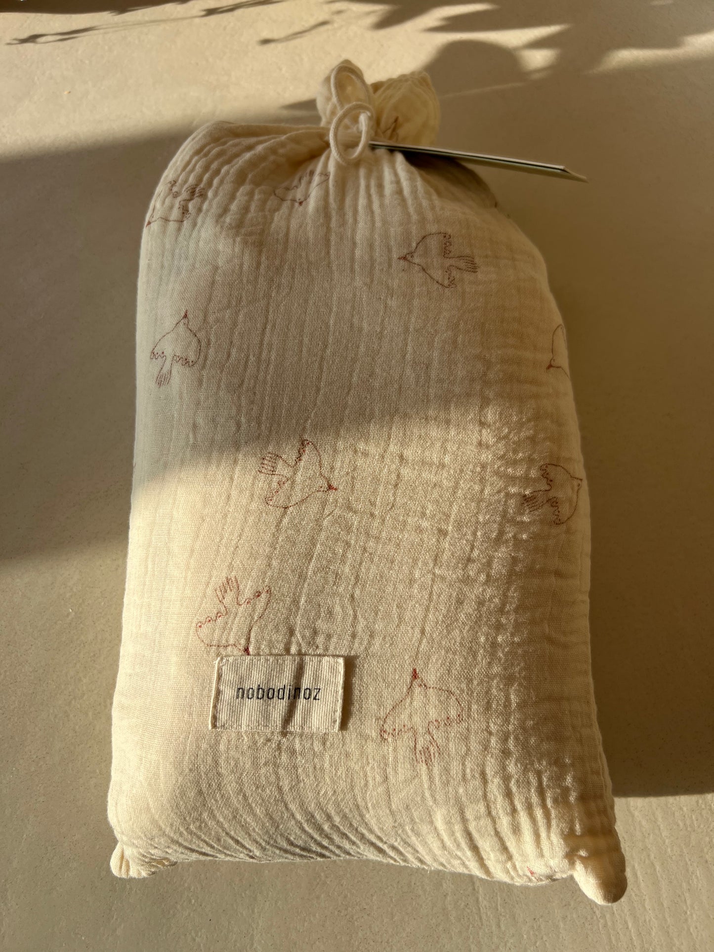 Juego de cama para bebé de gasa de algodón lavado Wabi-Sabi