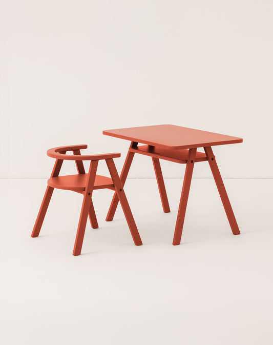 Ensemble bureau enfant avec 1 chaise Growing Green