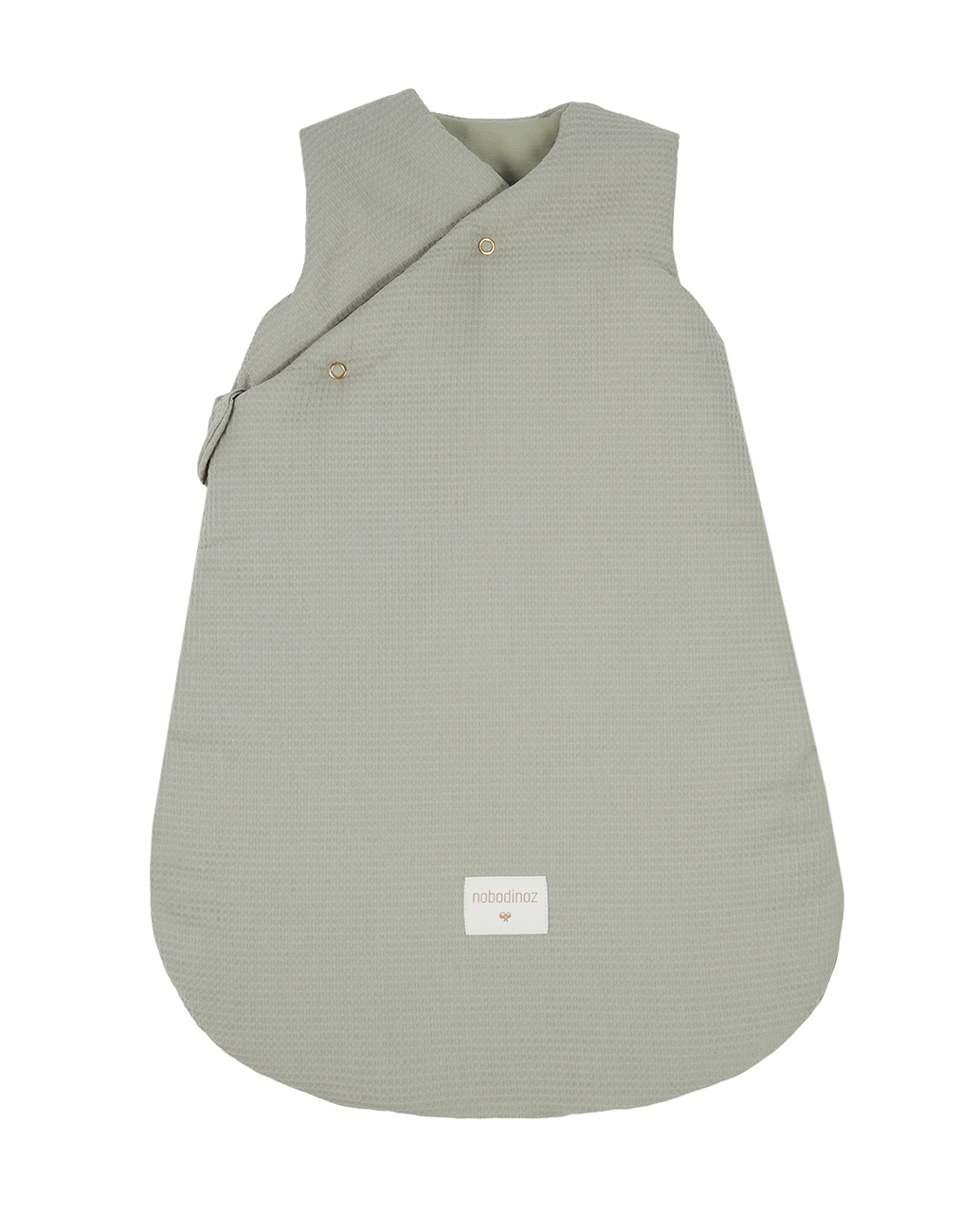 Gigoteuse d'hiver Fuji en nid d'abeille 0-6m laurel green