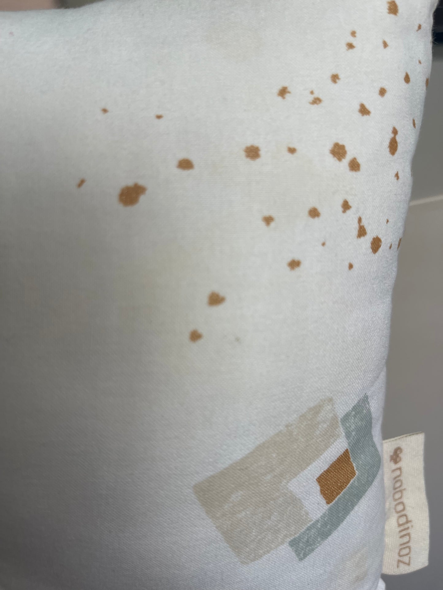 Hardy Long Cushion 22x52 Aqua Eclipse / White