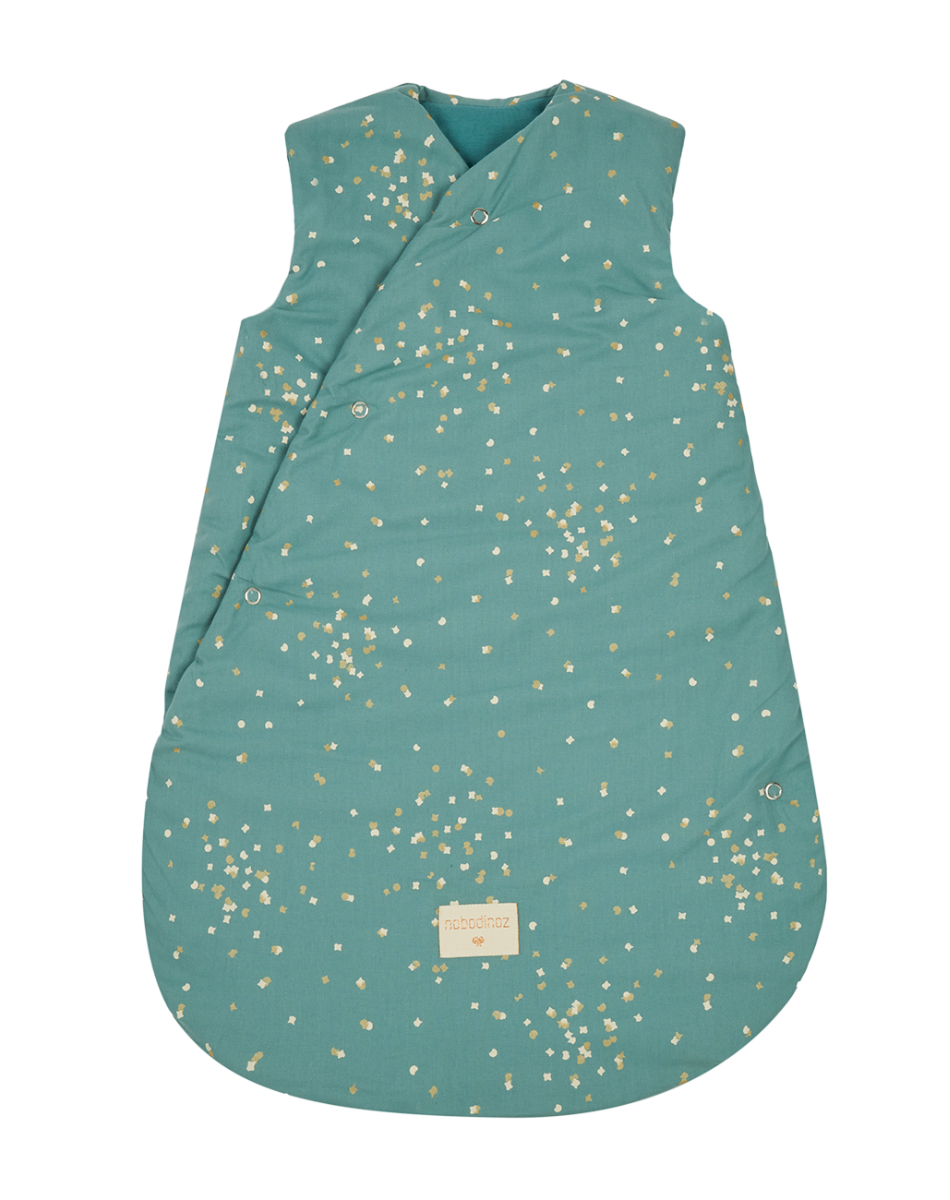 Gigoteuse d'hiver Snowy 0-6 m gold confetti /magic