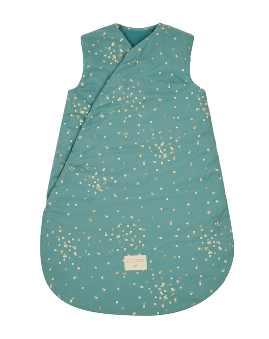Gigoteuse d'hiver Snowy 0-6 m gold confetti /magic