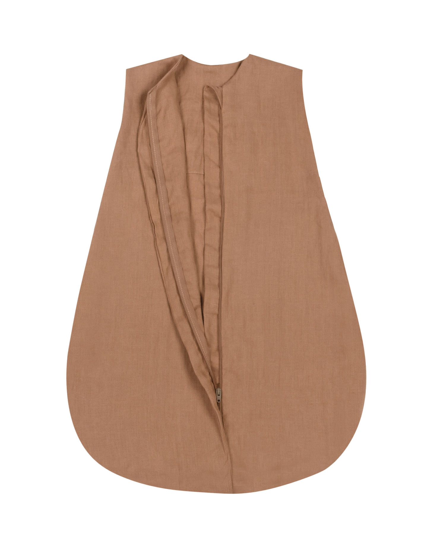 Gigoteuse légère L1N0 en lin français Noisette