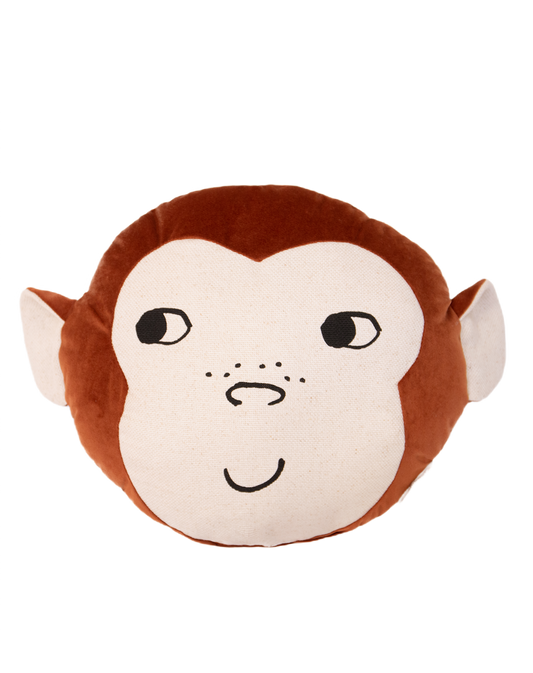 MONKEY CUSHION WILD BROWN