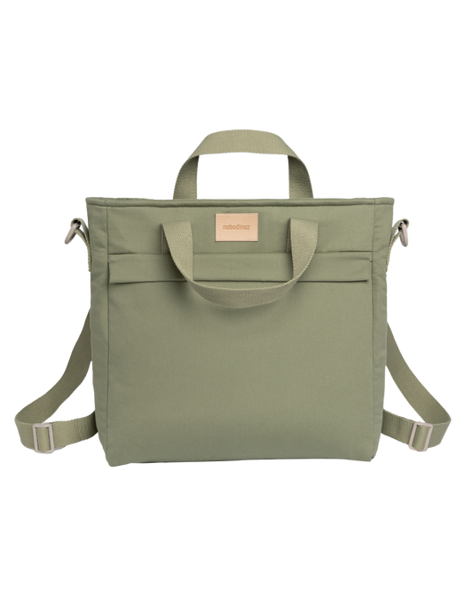 Baby on the go waterproof changing backpack OLIVE GREEN