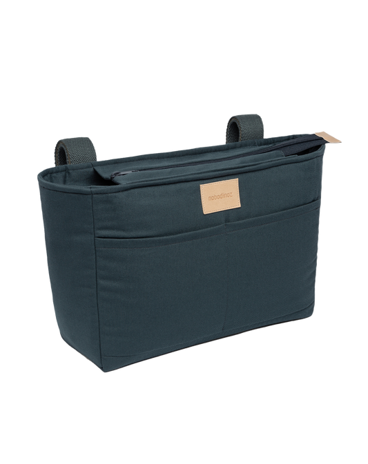 Baby on the go waterproof stroller organizer CARBON BLUE