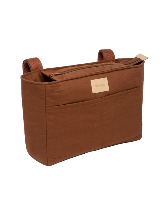 Baby on the go waterproof stroller organizer CLAY BROWN