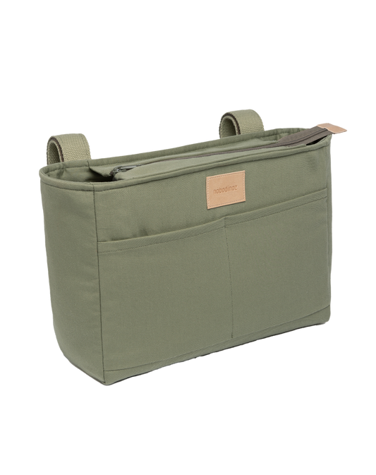 Baby on the go waterproof stroller organizer OLIVE GREEN