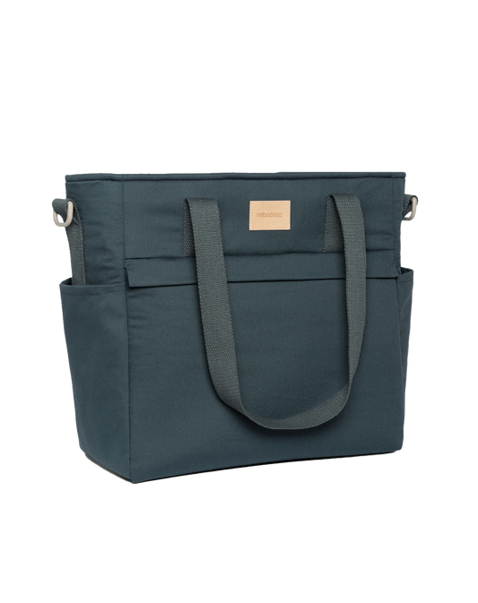 Baby on the go waterproof changing bag CARBON BLUE