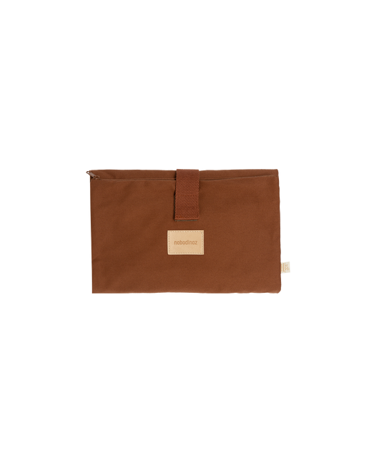 Baby on the go waterproof changing pad CLAY BROWN