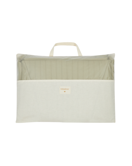 GROWING GREEN BABY BOUNCER COVER Laurel green