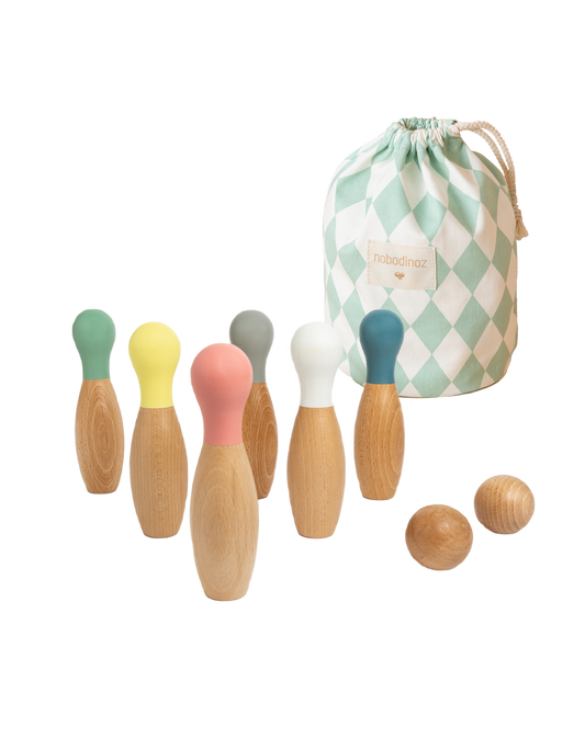 Jeu de quilles en bois