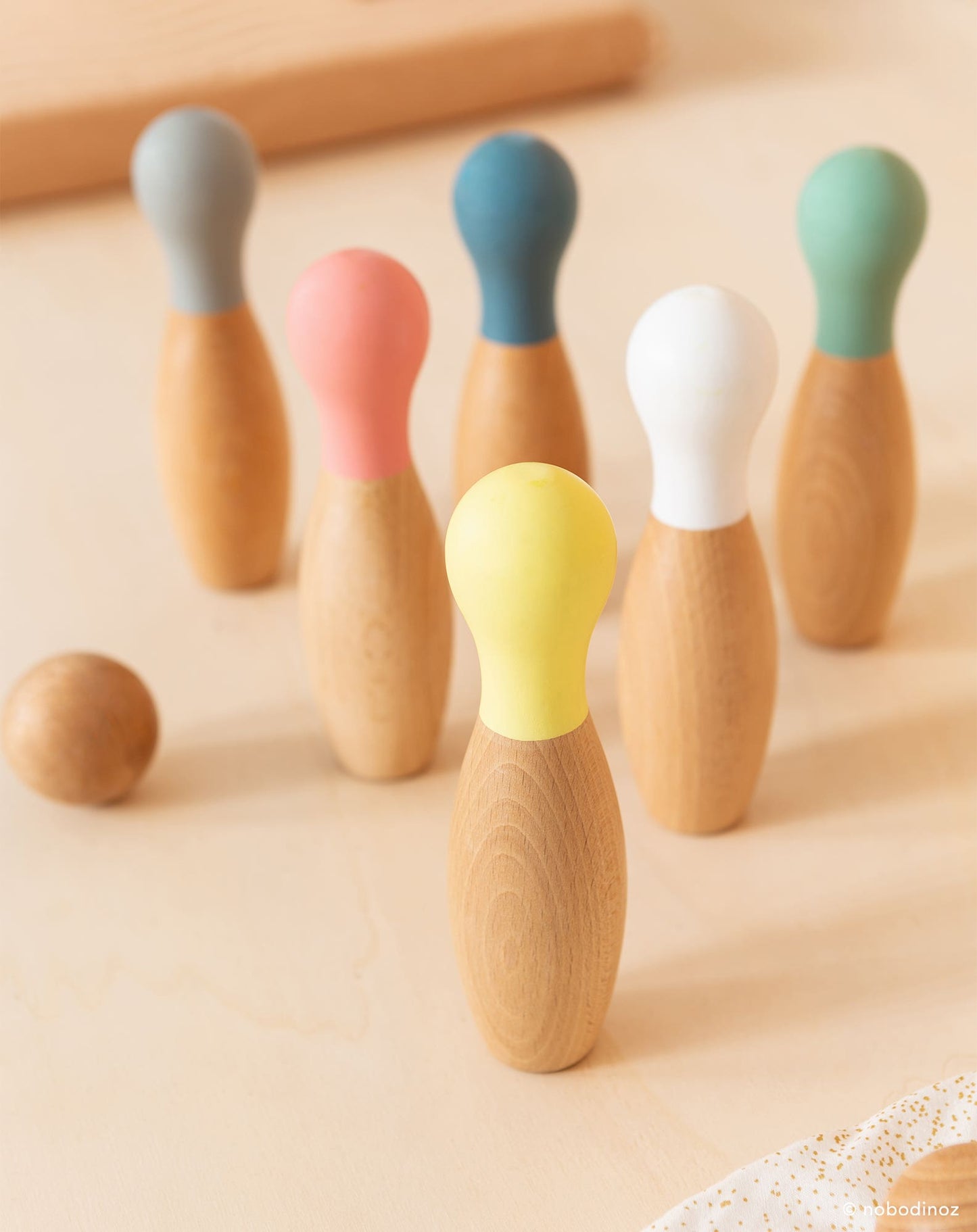 Jeu de quilles en bois