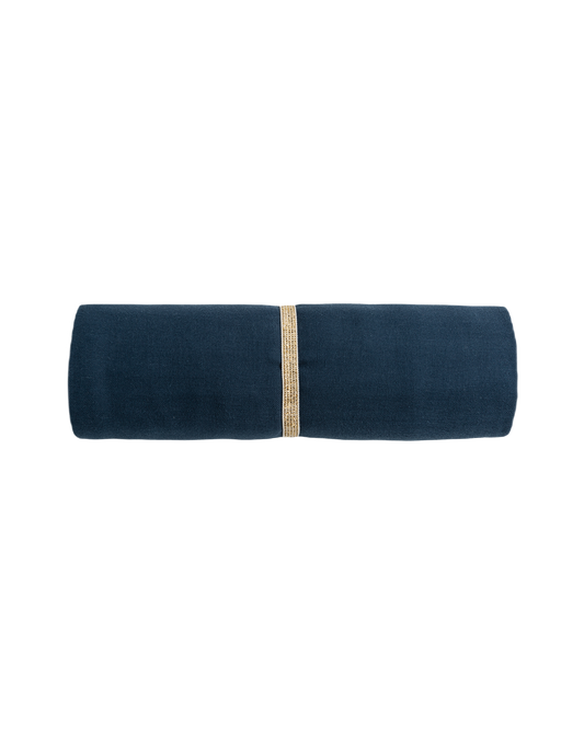 BUTTERFLY SWADDLE 100X120-NIGHT BLUE