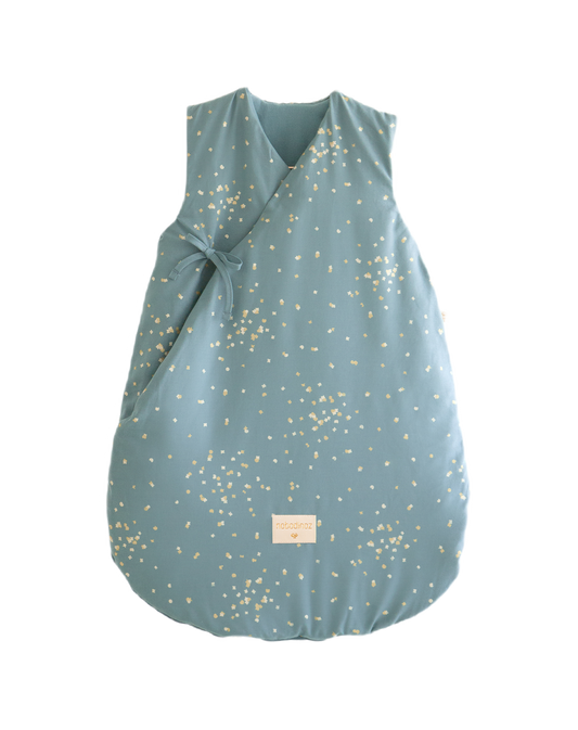 Saco de dormir de invierno Cloud 0-6 meses-GOLD CONFETTI/ MAGIC GREEN