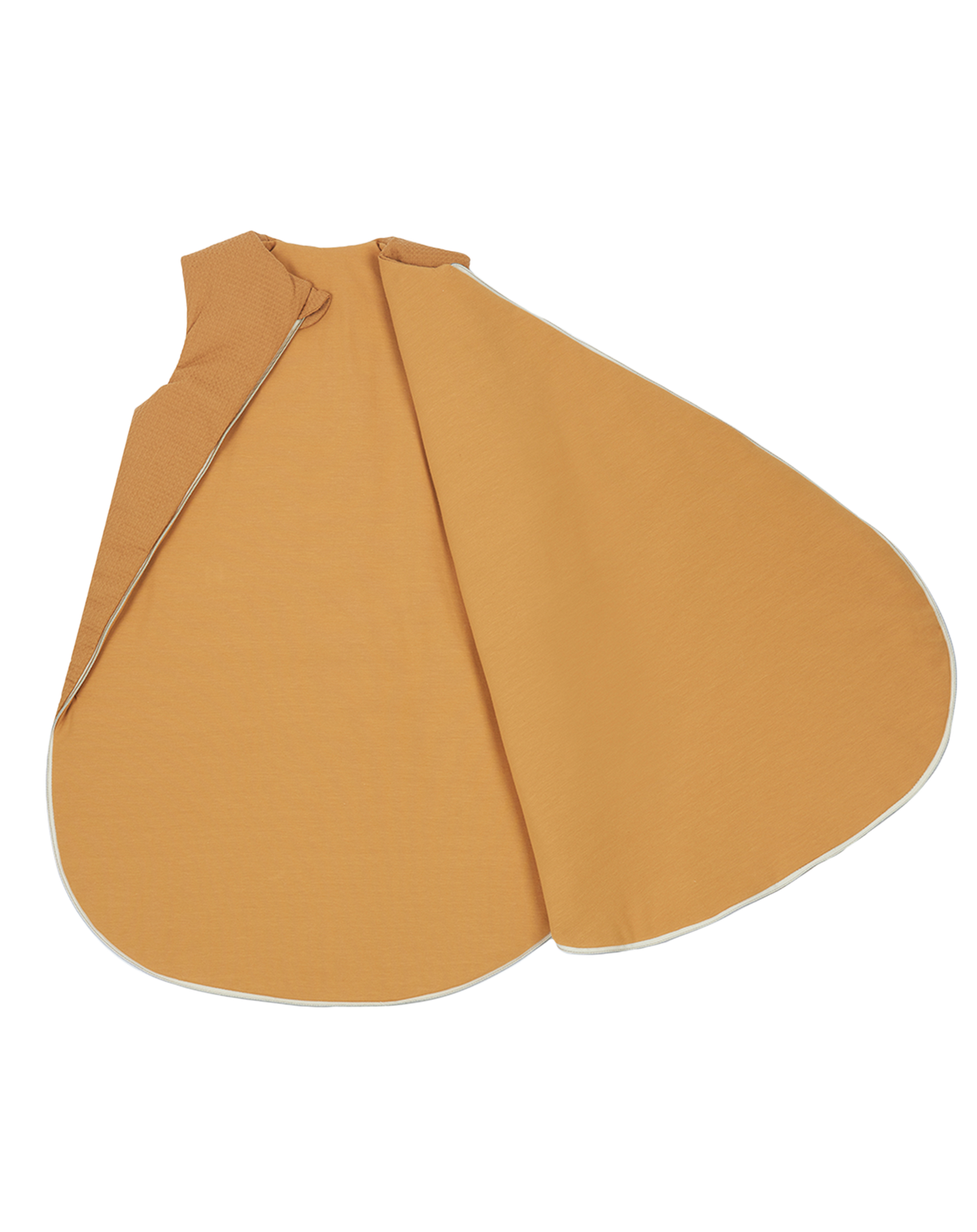 Gigoteuse de mi saison Cocoon en nid d'abeille 0-6 m caramel