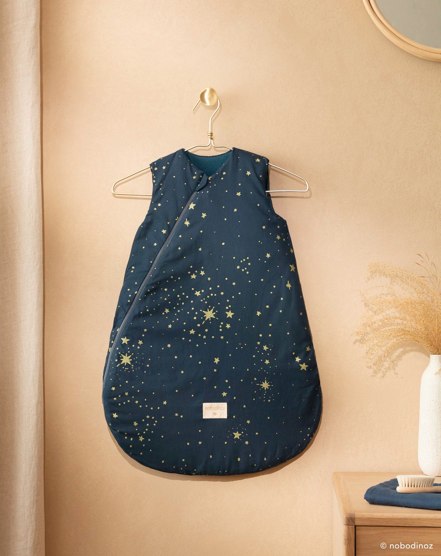 Cocoon gigoteuse de mi saison Gold stella night blue