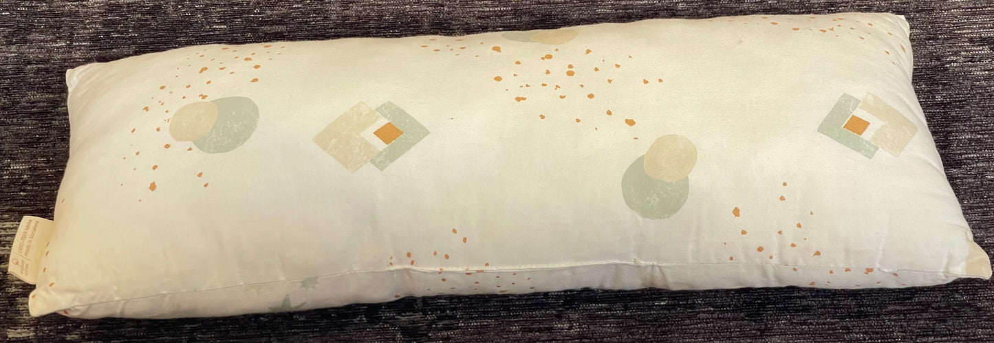 Hardy Long Cushion 22x52 Aqua Eclipse / White