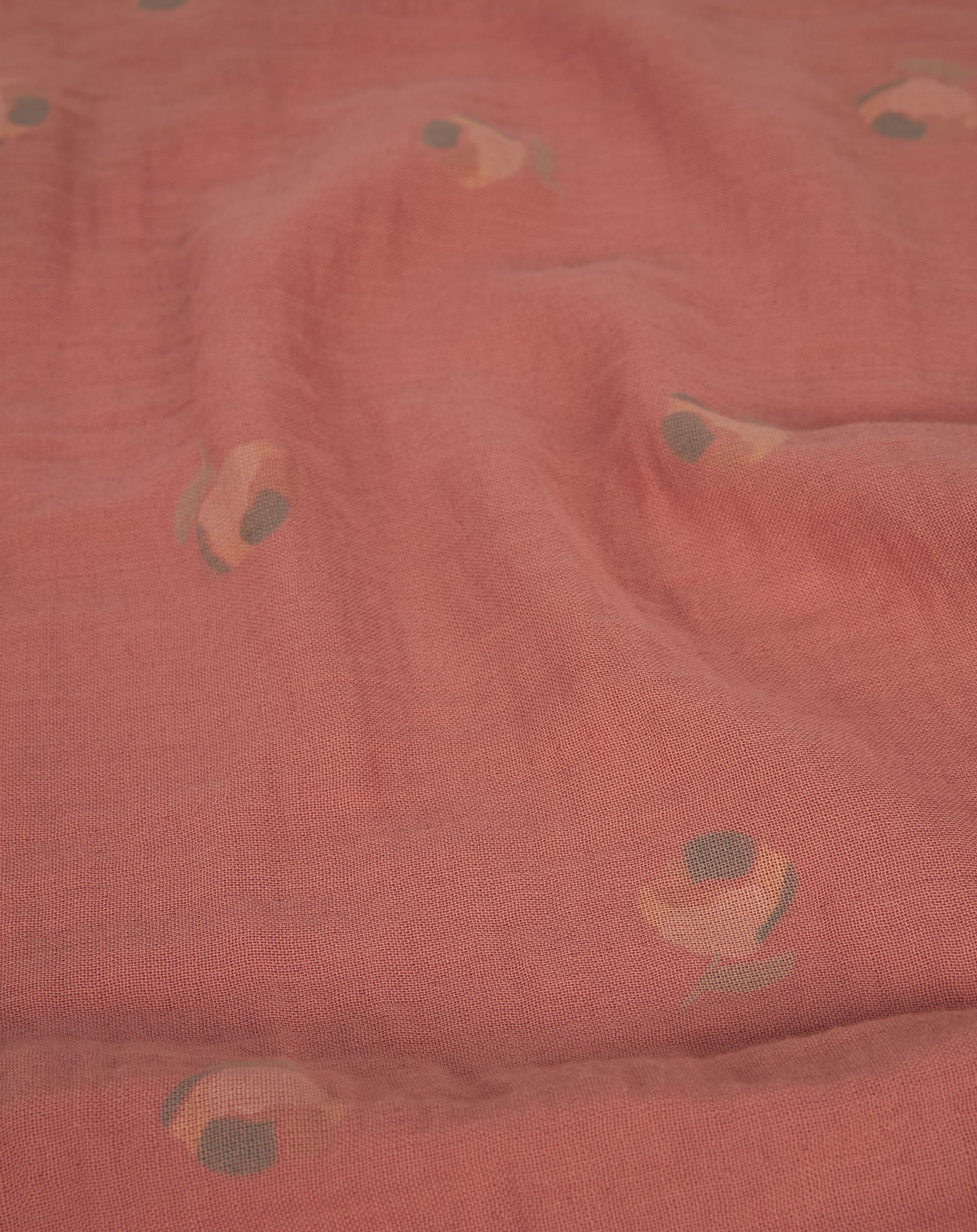 Drap housse pour couffin en gaze de coton lavée Wabi-sabi