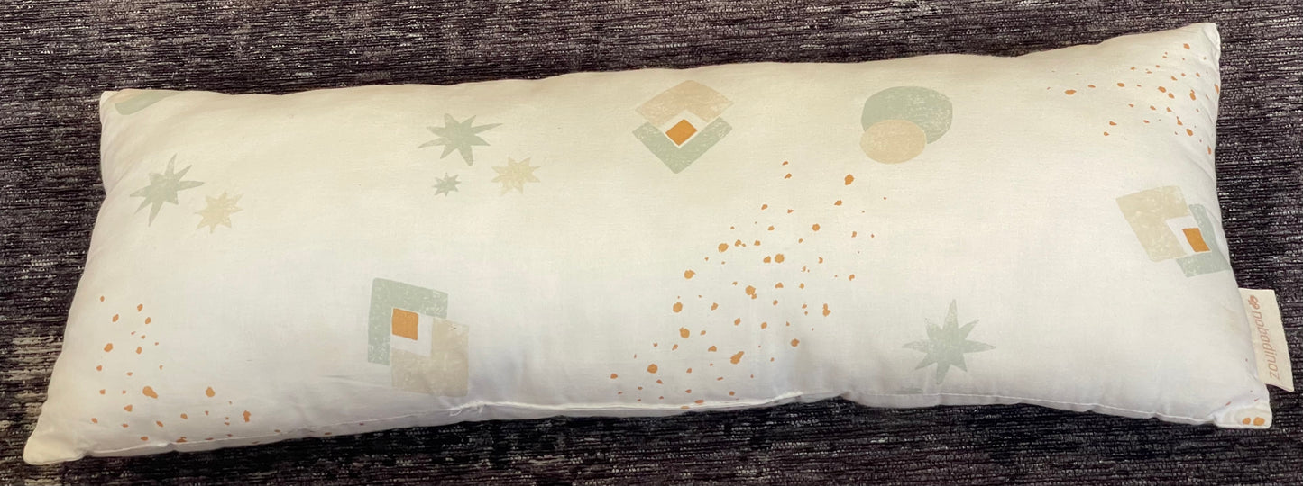 Hardy Long Cushion 22x52 Aqua Eclipse / White