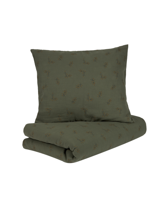Juego de cama para bebé de gasa doble de algodón lavado Wabi-Sabi 