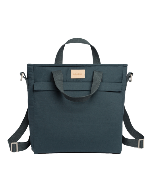 Baby on the go waterproof changing backpack CARBON BLUE
