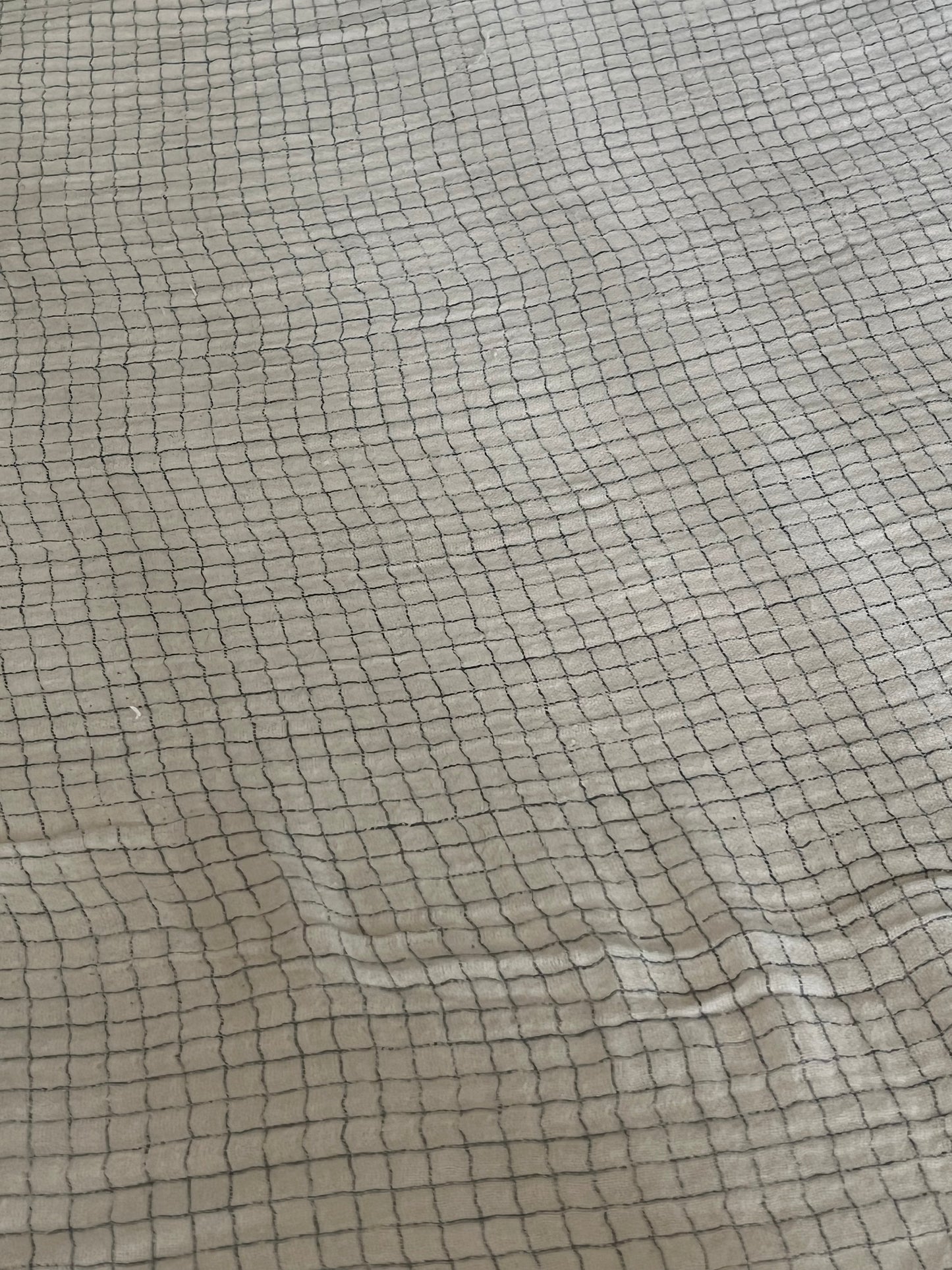 Drap housse bebé Wabi-Sabi en double gaze de coton lavé