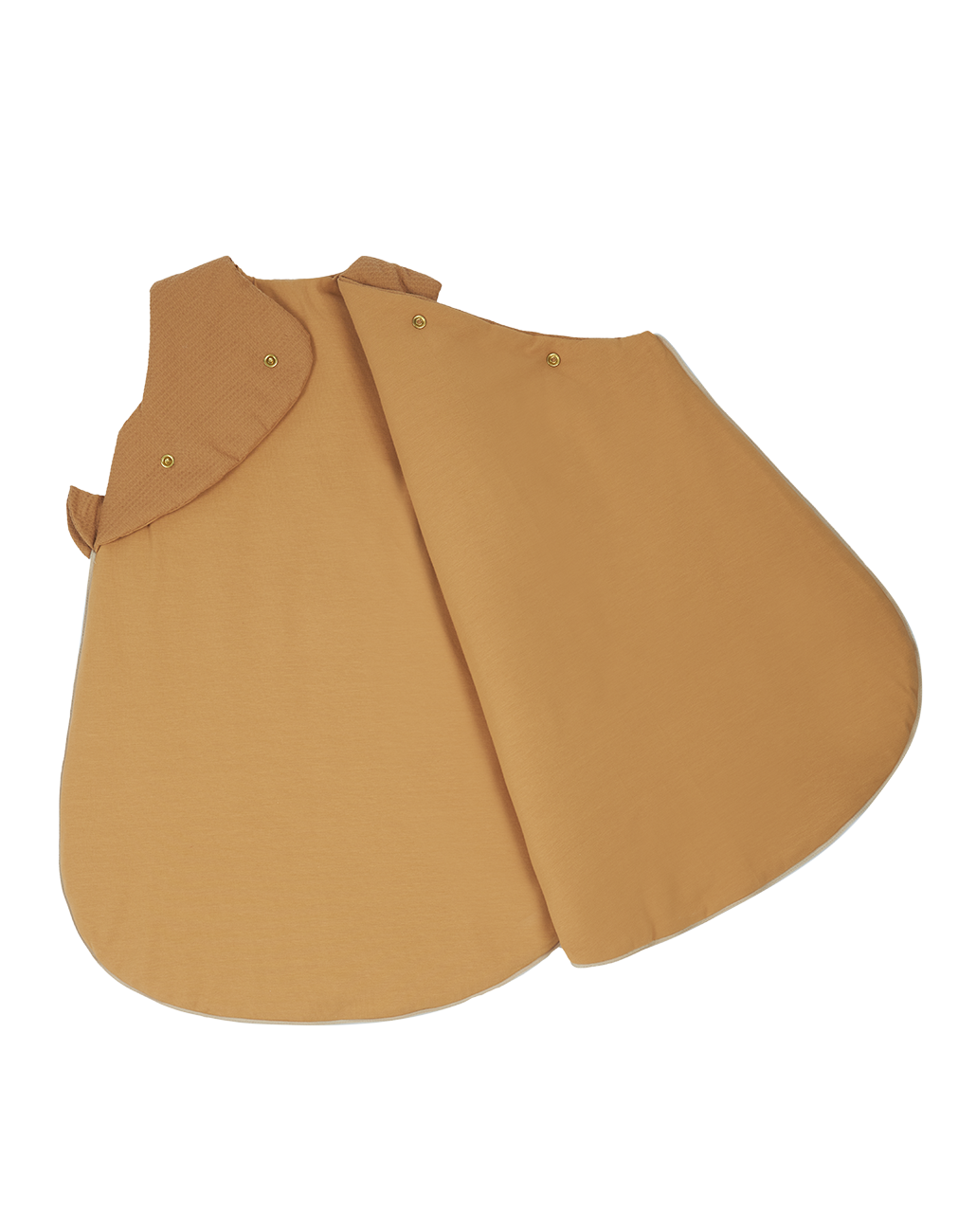 Gigoteuse d'hiver Fuji en nid d'abeille 0-6m caramel