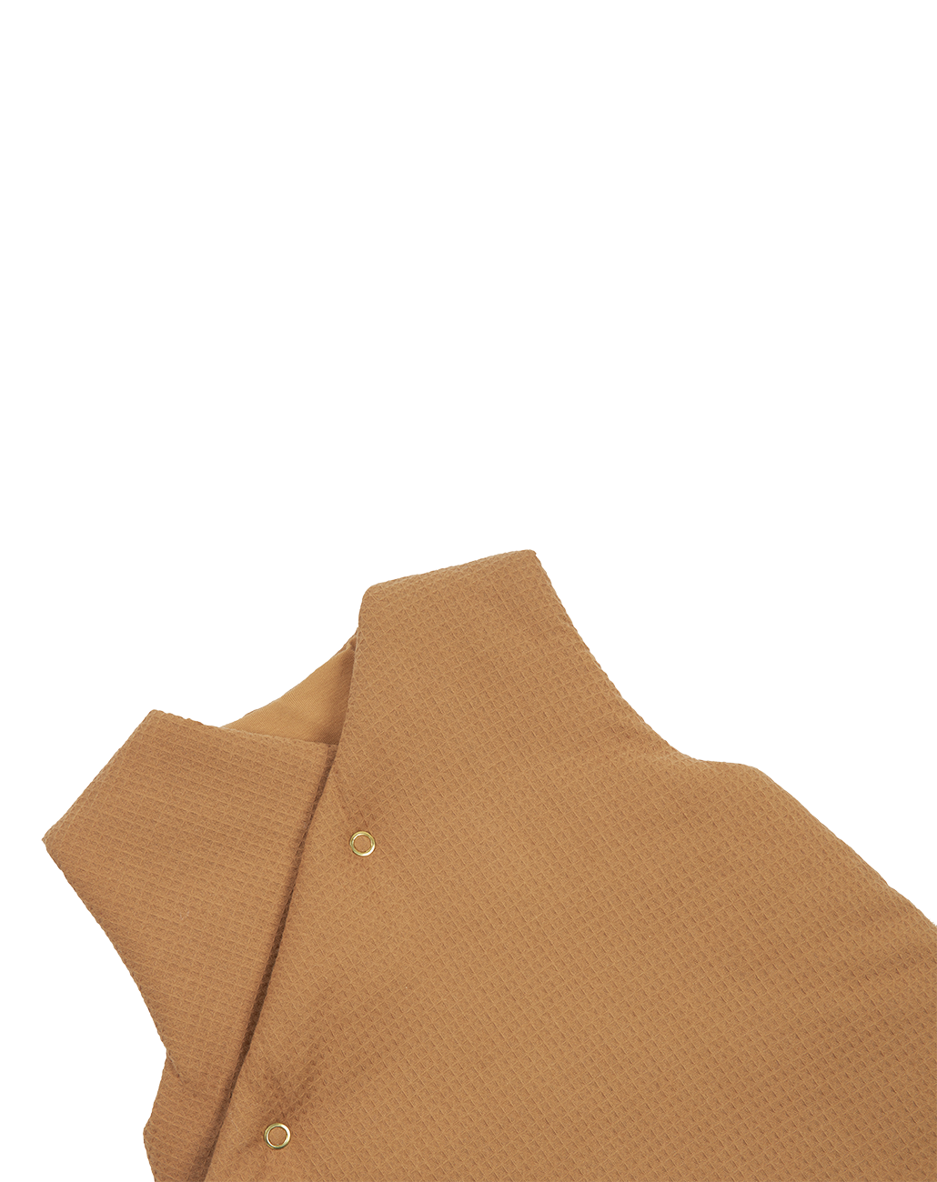 Gigoteuse d'hiver Fuji en nid d'abeille 6-18m caramel