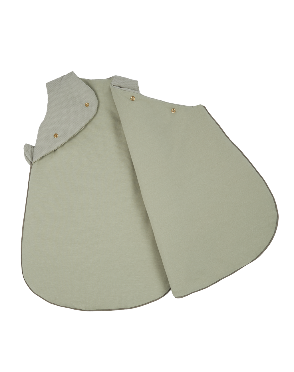 Gigoteuse d'hiver Fuji en nid d'abeille 0-6m laurel green