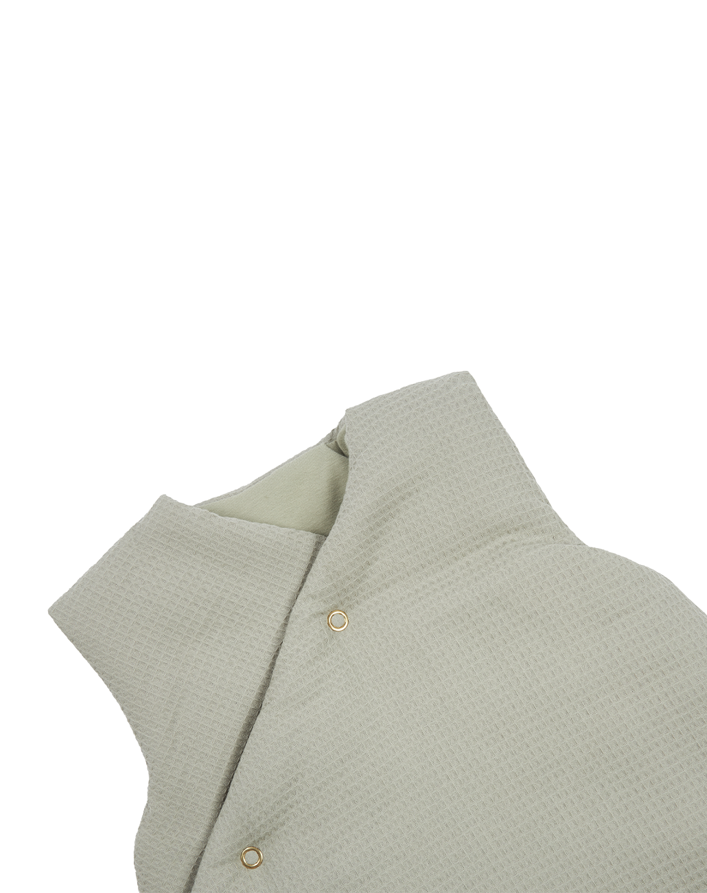 Gigoteuse d'hiver Fuji en nid d'abeille 0-6m laurel green