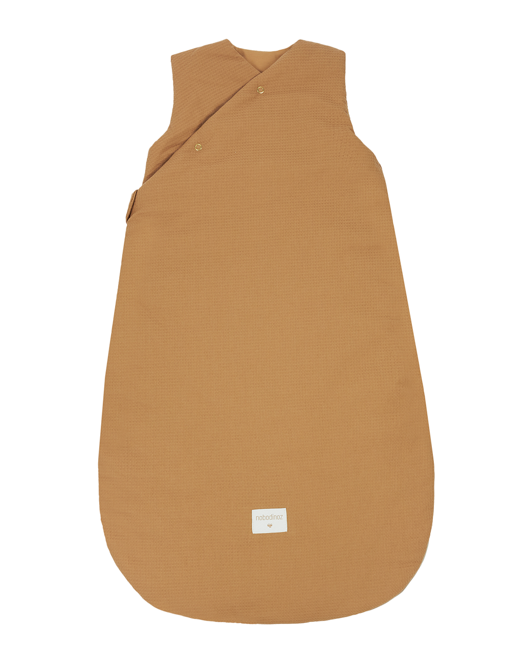 Gigoteuse d'hiver Fuji en nid d'abeille 6-18m caramel