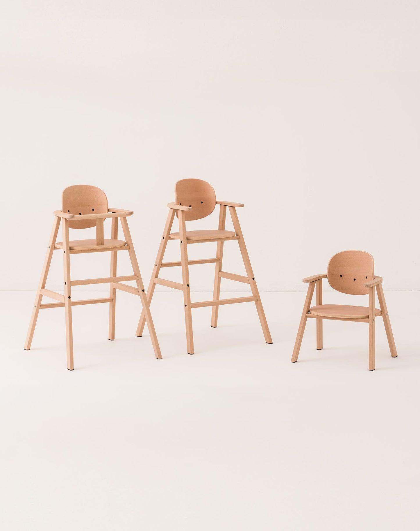 Ensemble chaise évolutive 3 en 1 avec plateau Growing Green