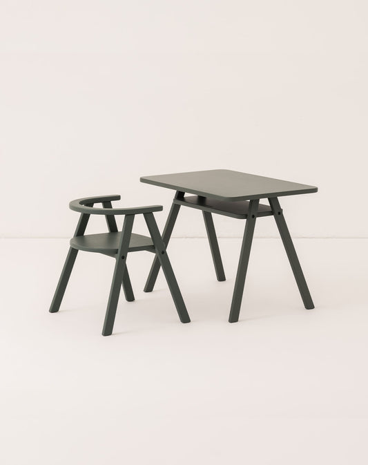 Ensemble bureau enfant avec 1 chaise Growing Green