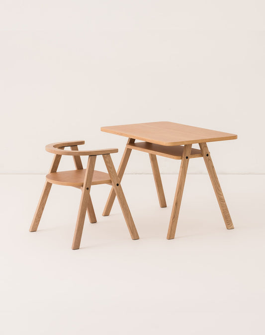Ensemble bureau enfant avec 1 chaise Growing Green